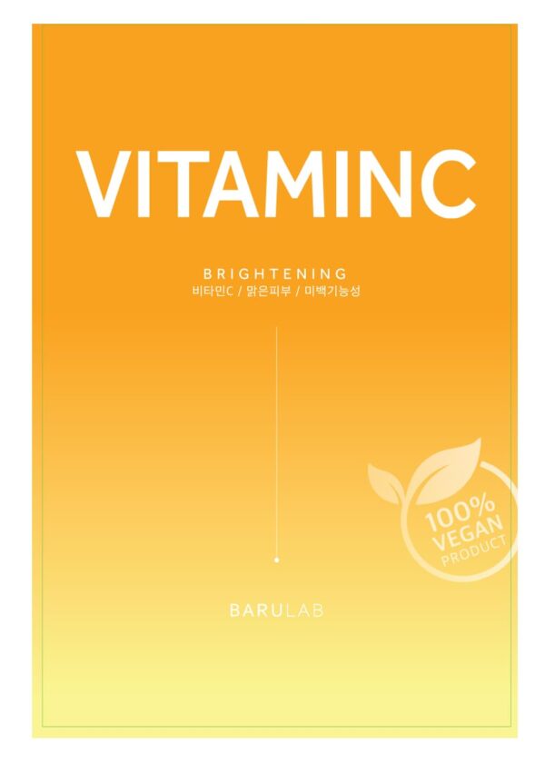 [BARULAB] THE CLEAN VEGAN MASK [VITAMIN C] 23G