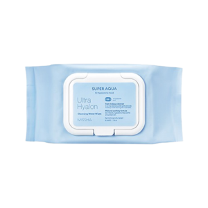 [MISSHA] SUPER AQUA ULTRA HYALON CLEANSING OIL WIPES (30EA)